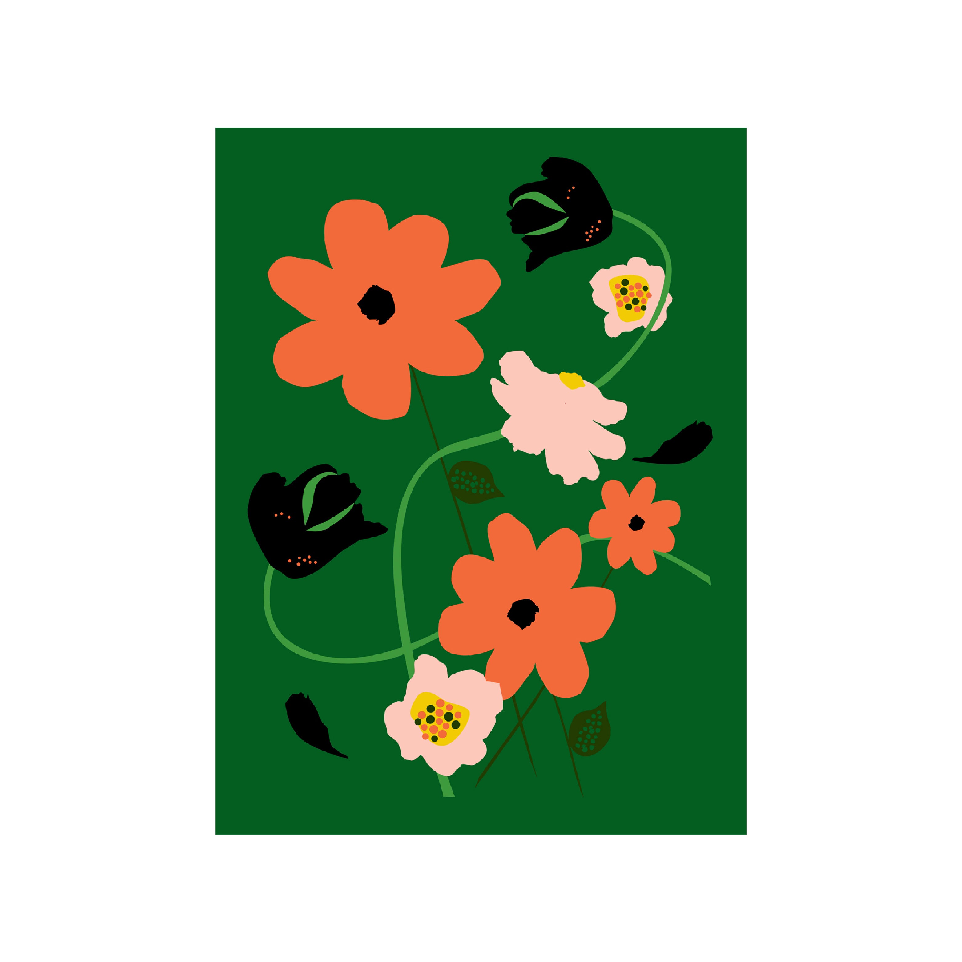 floral print artist