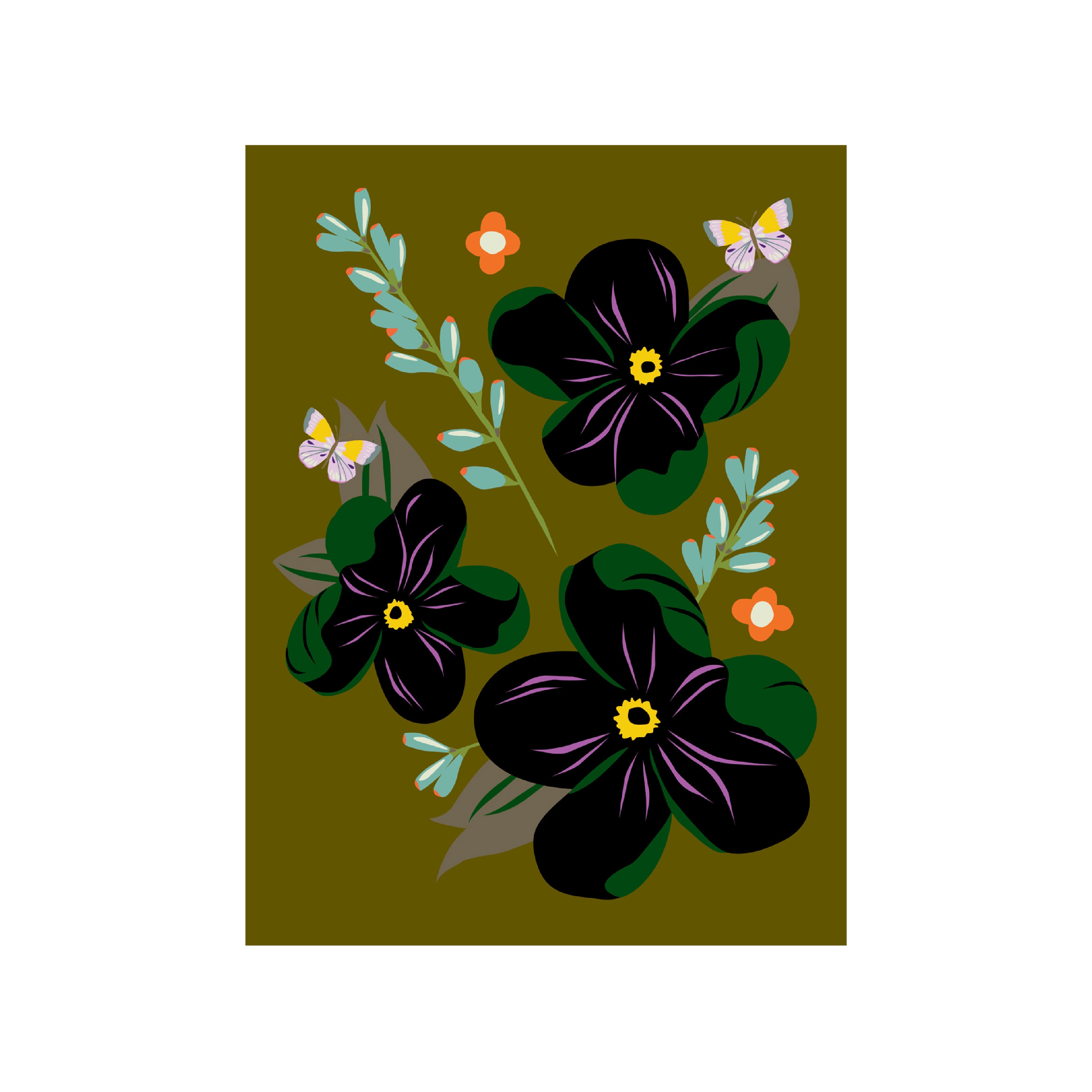 floral print artist