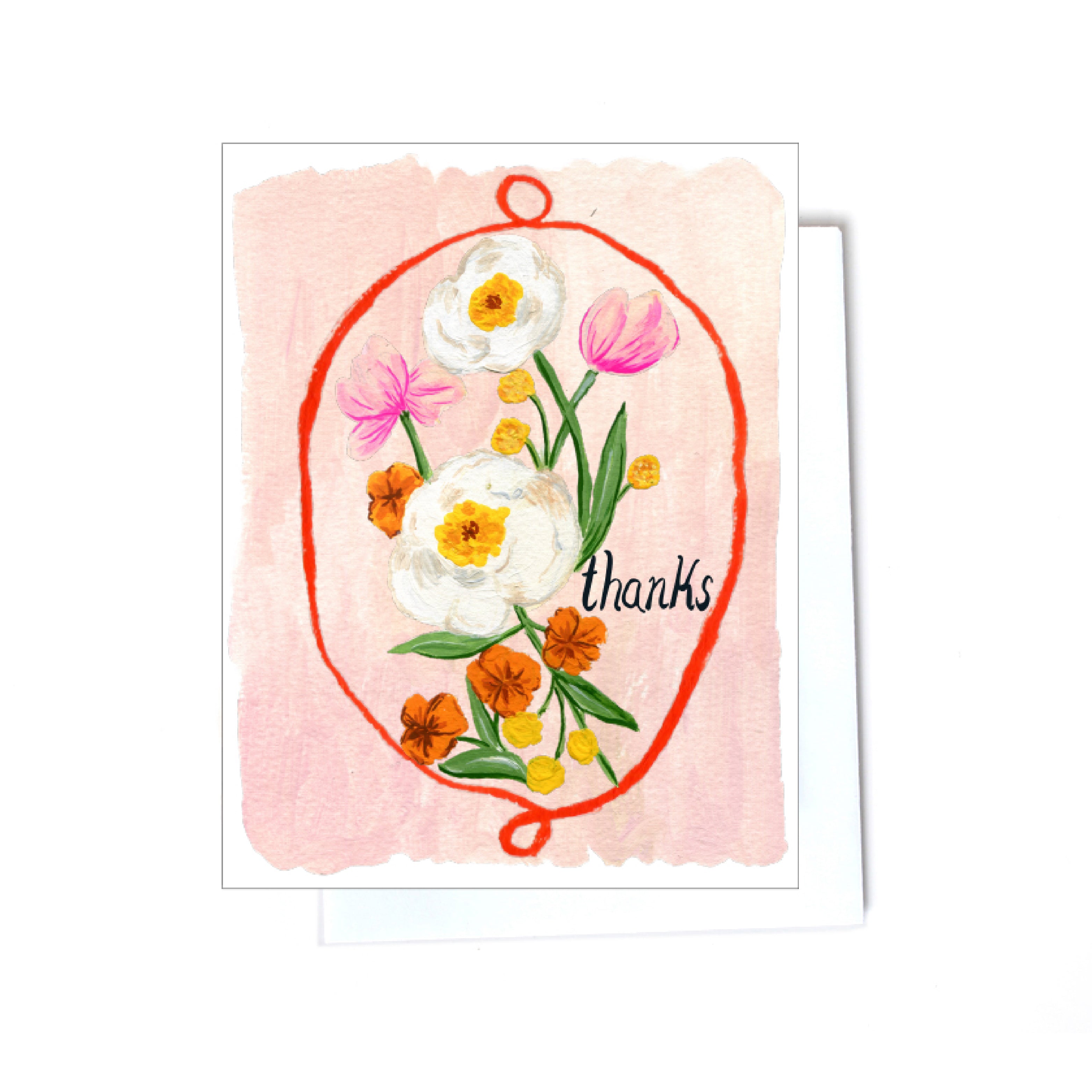 Thank You card front