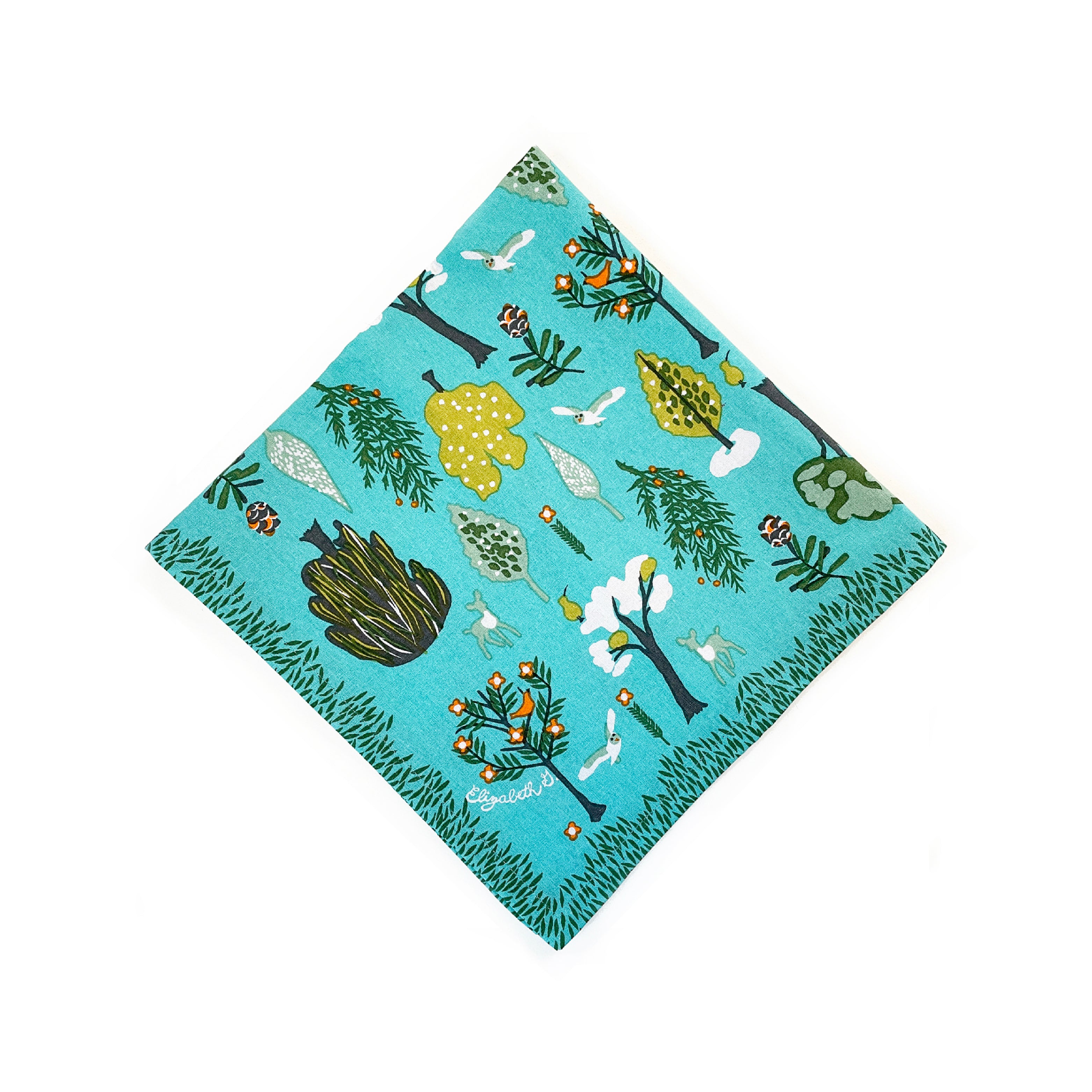 tree cloth napkin set single