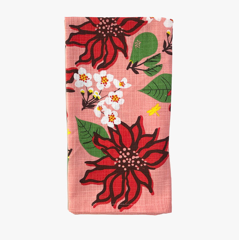 floral cloth napkin set single