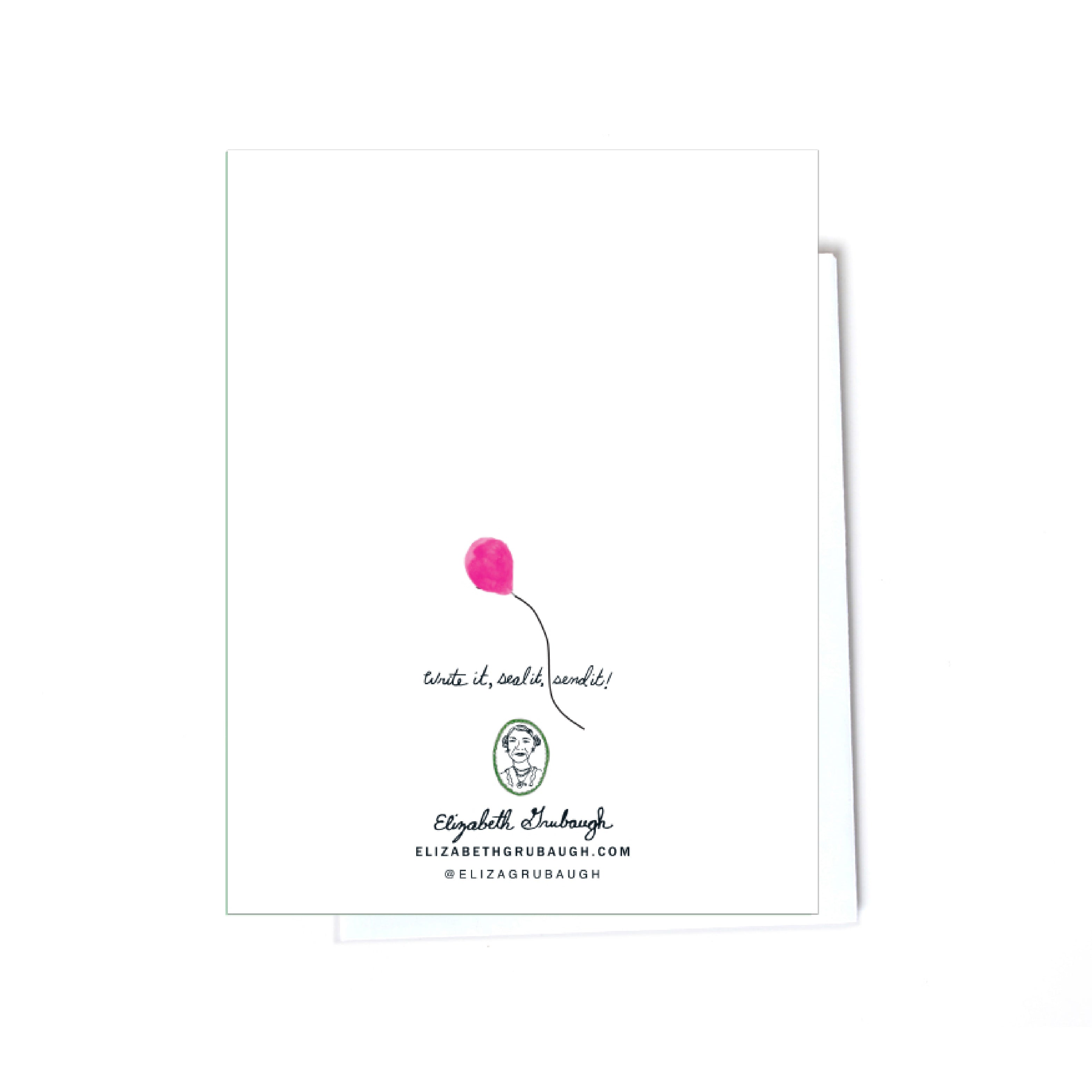 Special Occasion card back