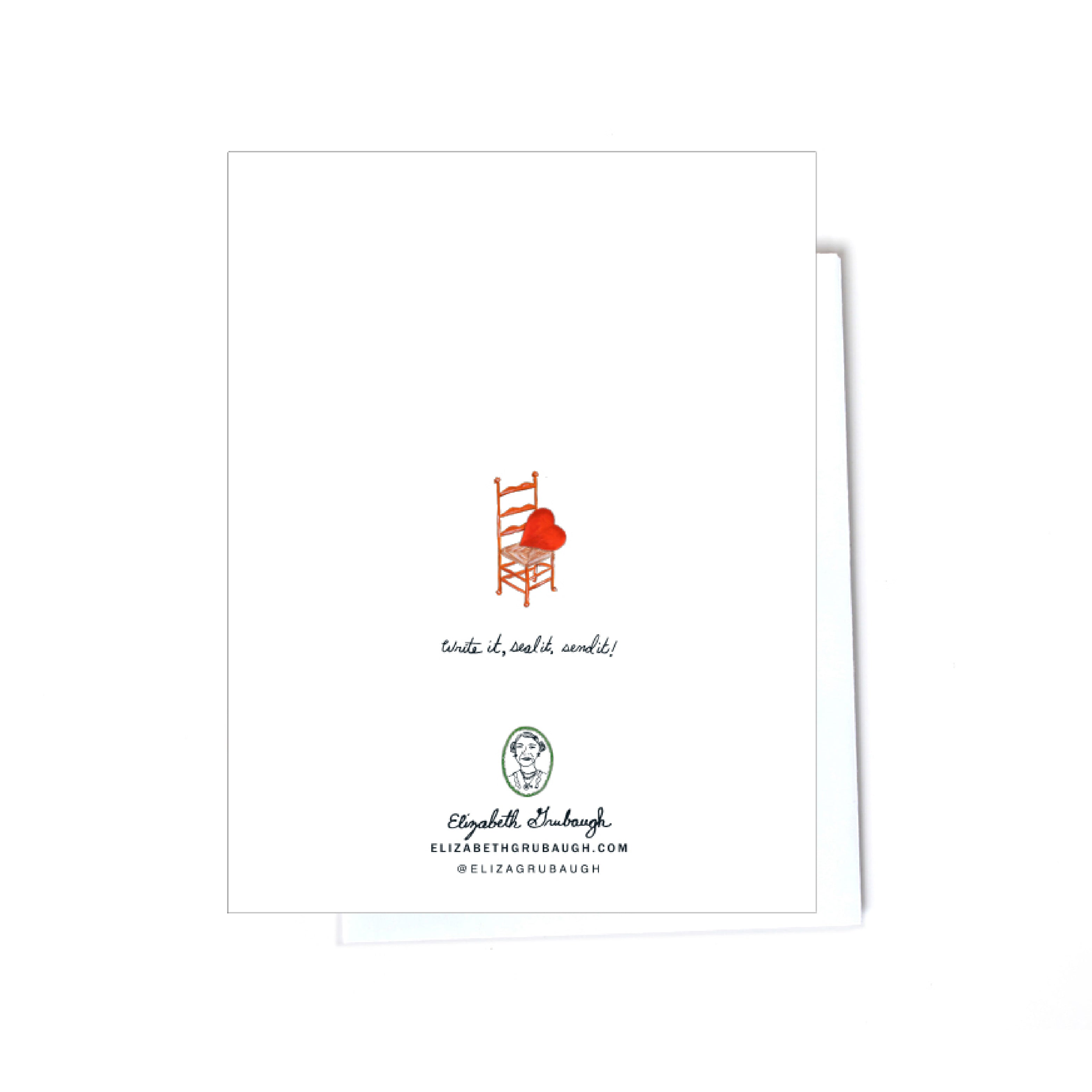 Special Occasion card back