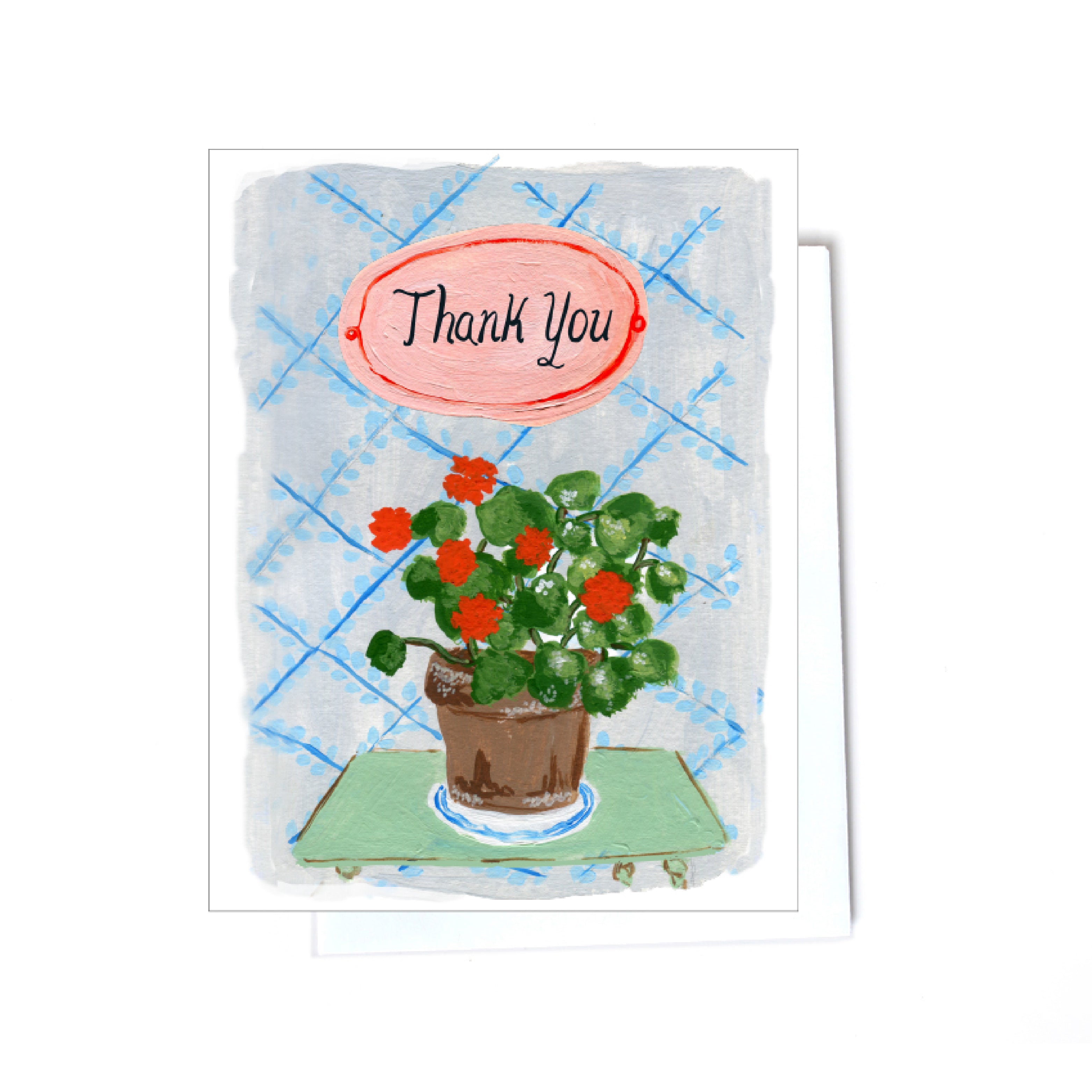 Thank You card front