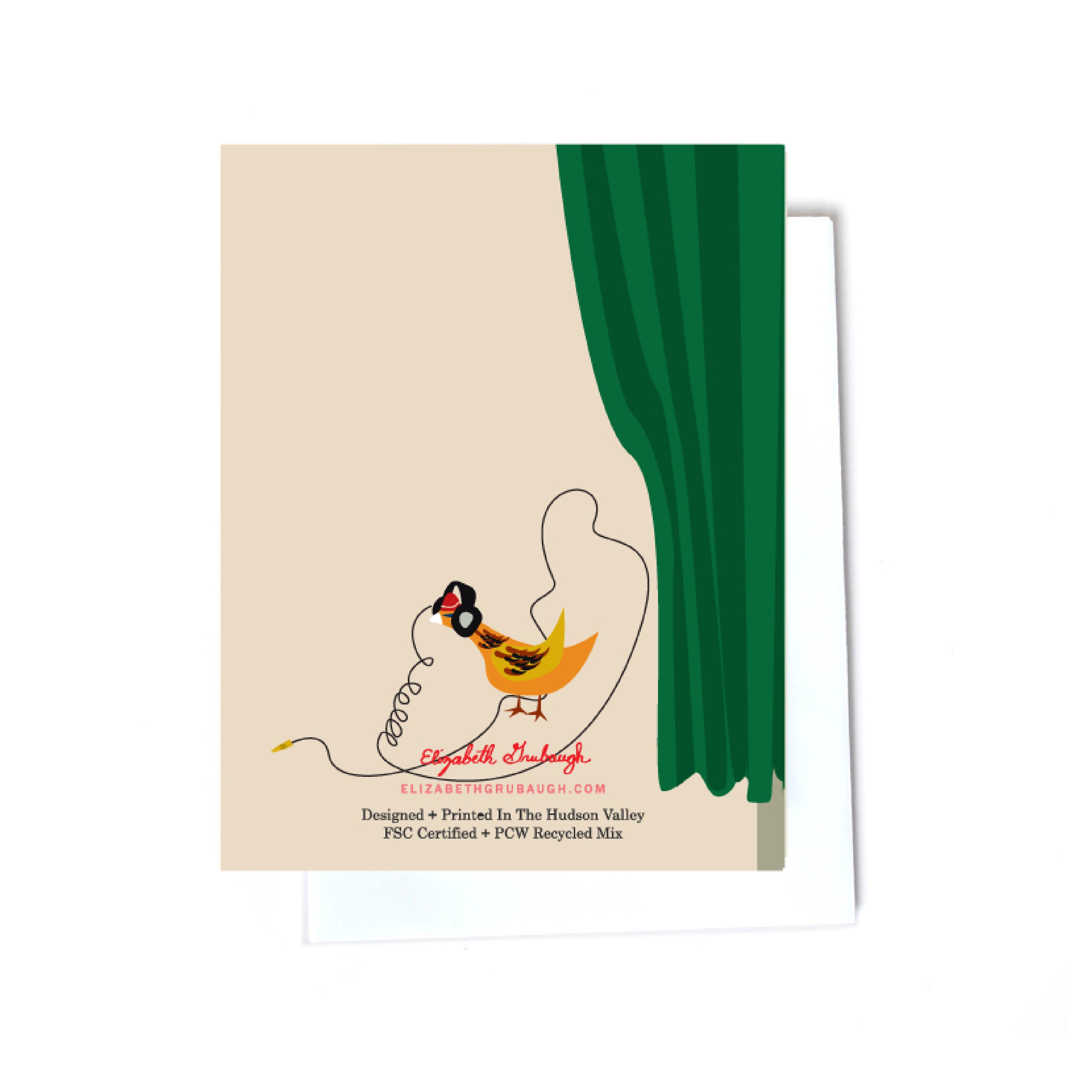 celebration illustrated cards back